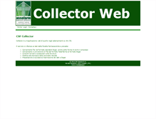 Tablet Screenshot of collector.gruppocsf.com